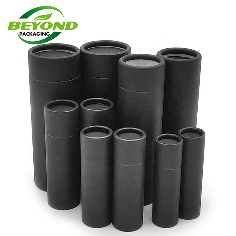 Eco friendly Biodegradable natural baby lip balm care push up paper tube bees lip balm packaging