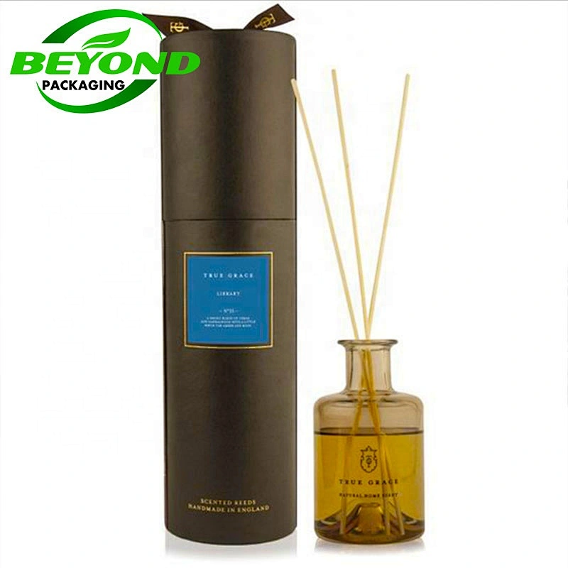 Biodegradable recycled kraft paperboard custom printing machine production paper tube box 83mm diameter for reed diffuser
