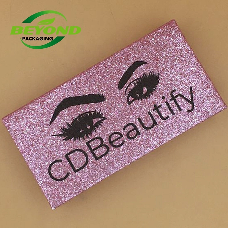 luxury custom logo print cosmetic extension storage pack magnetic closure gift packaging box for eyelash packaging