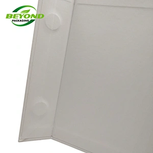 White Environmental Protection Friendly Wholesale Paper Box Packaging Doll Toy Gift Box With Clear PVC window
