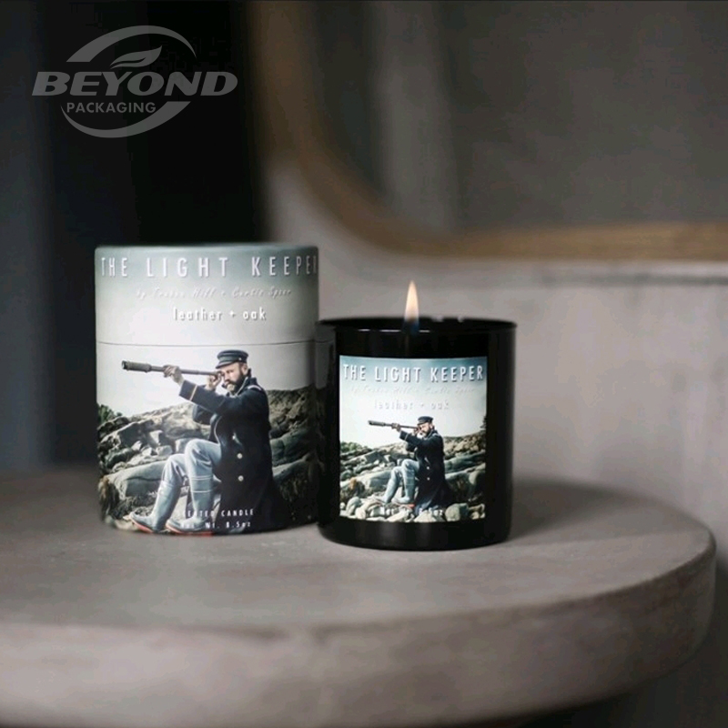 Recycled Feature Luxury paper tube and sales Customized Paper Gift Box Packaging Hat Paper Candle Box