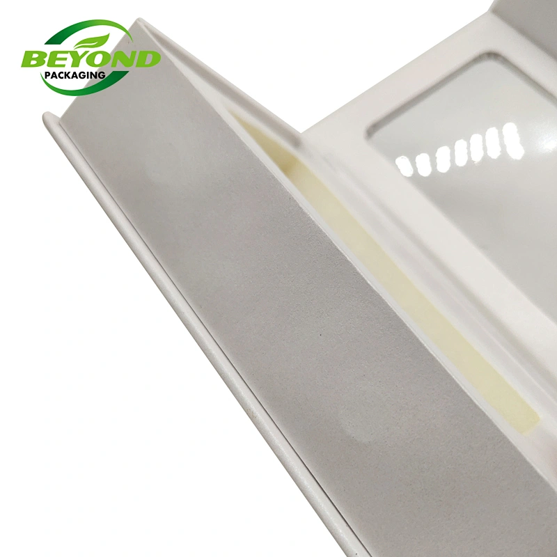 White Environmental Protection Friendly Wholesale Paper Box Packaging Doll Toy Gift Box With Clear PVC window