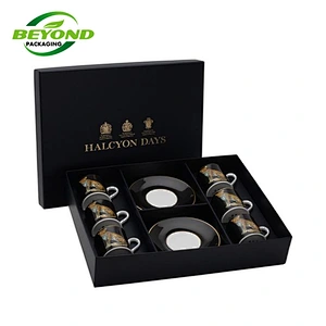 Wholesale High Quality Custom Design Logo Nordic Style Coffee Mug Set Ceramic Coffee Cup Mug Box Set