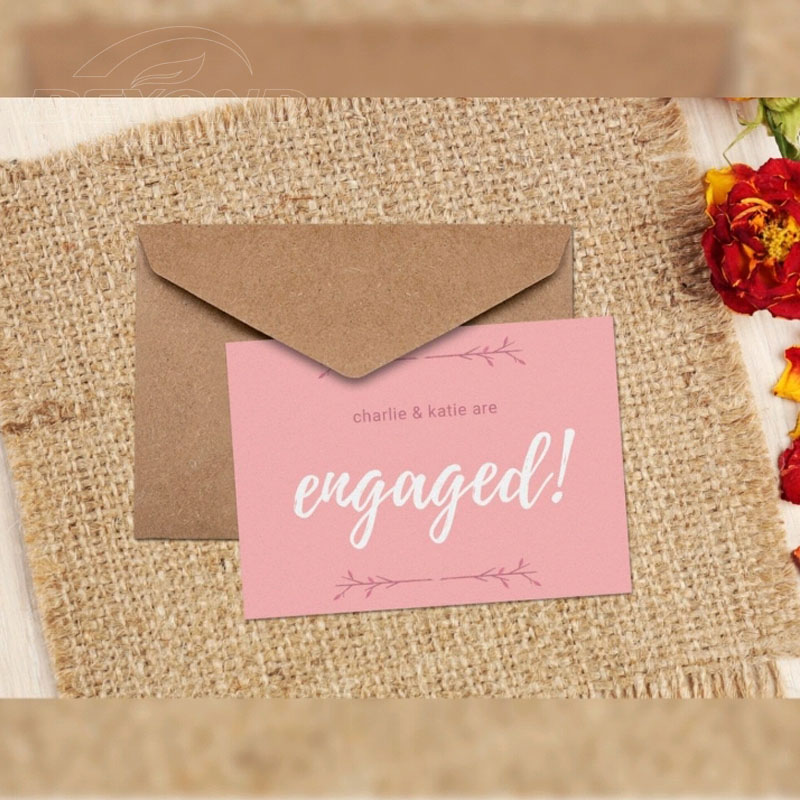 Custom Printing High Quality Colorful Paper Thank You Cards With Logo Thank You Business Wedding Card Paper Printing
