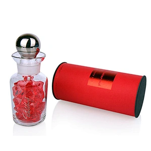 High Quality Biodegradable Beautiful Design Paper Tube Box For Perfume Packaging With Custom Labels