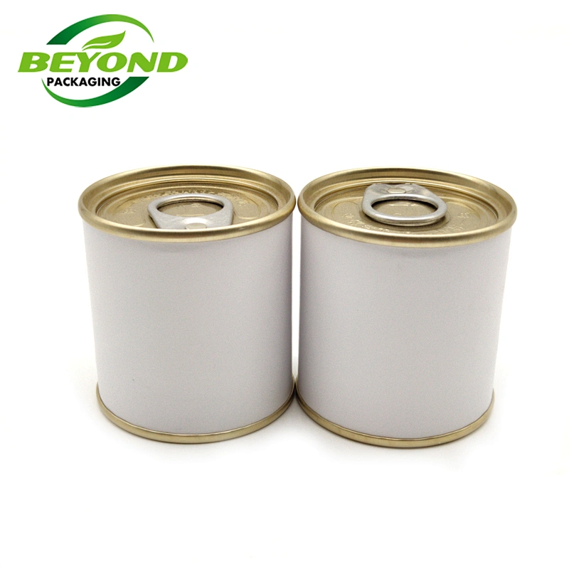Biodegradable Cardboard Packaging Craft Eco Friendly Custom Cylinder Food Grade paper tube with easy peal lid off
