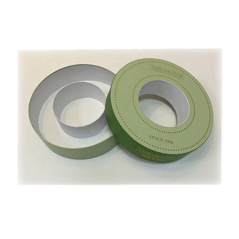 Eco friendly biodegradable cardboard round deodorant container tea box macaron cylindrical packaging firework paper tubes