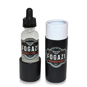 Eco-friendly High Quality Carton Cardboard Cylinder Packaging Box Paper Tube With Long LId For Perfume Essential Dropper Bottle