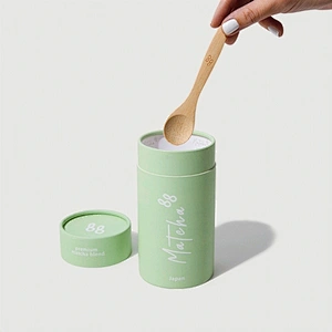 High Quality Custom Design Rigid Cardboard Paper Tube For Loose Leaf Tea Inside Coated With Grade Foil Paper