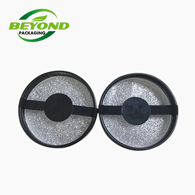 Luxury Biodegradable Cardboard Cosmetic Round Paper Tube With Wholesale Circle Lash Boxes