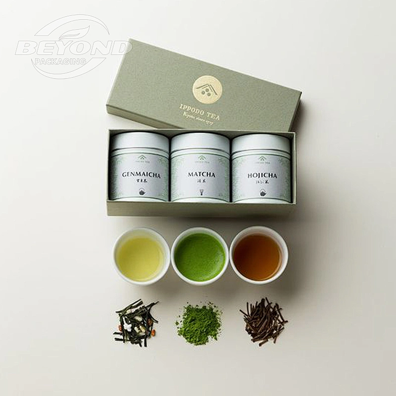Eco Luxury Kraft Cylinder Cardboard Paper Tin Boxes Packaging for Tea Private Label Tea Tube Packaging