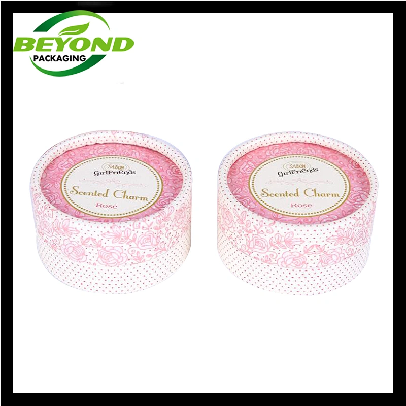 High quality round kraft custom paper tube box packaging eco friendly packaging for cosmetic loose powder