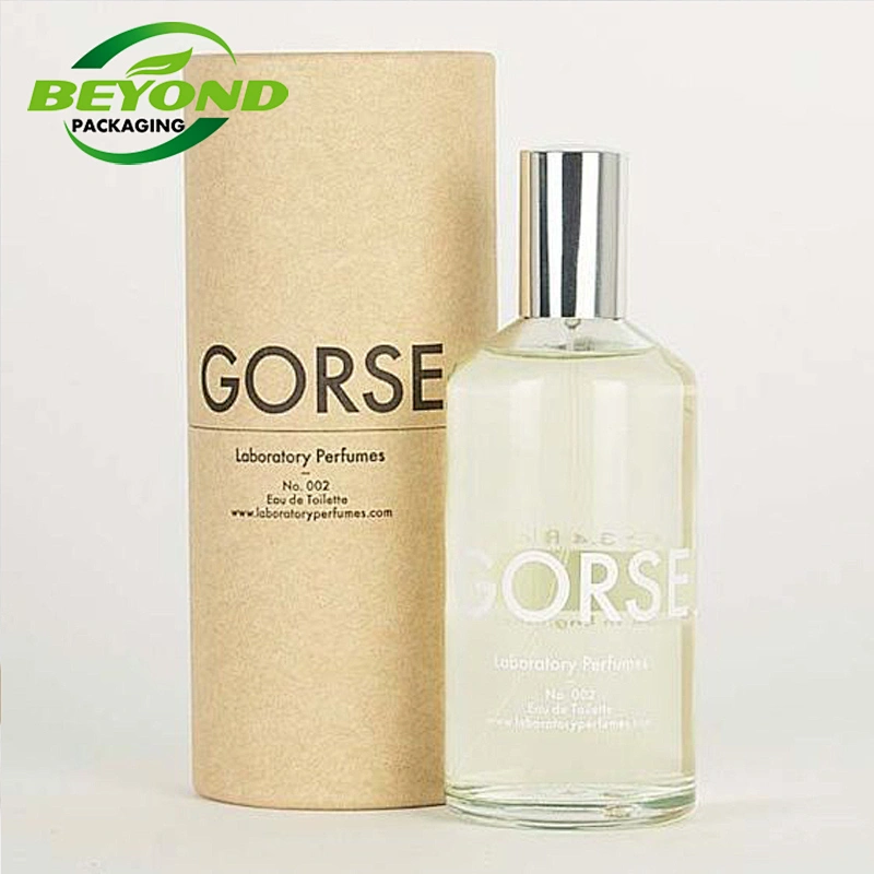 High Quality  Bio Degradable Luxury Cosmetic Essential Oils Paper Roll Tube Packaging Kraft Paper Tube