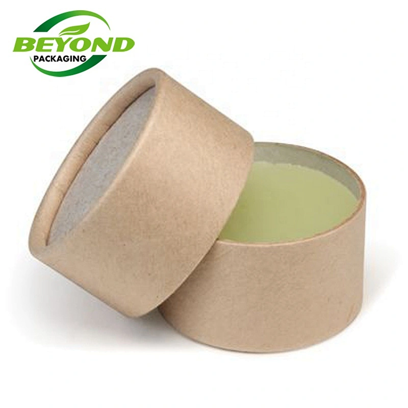 Eco mini lip balm bamboo kraft tube empty lip balm container for solid perfume/sliver shield deodorant