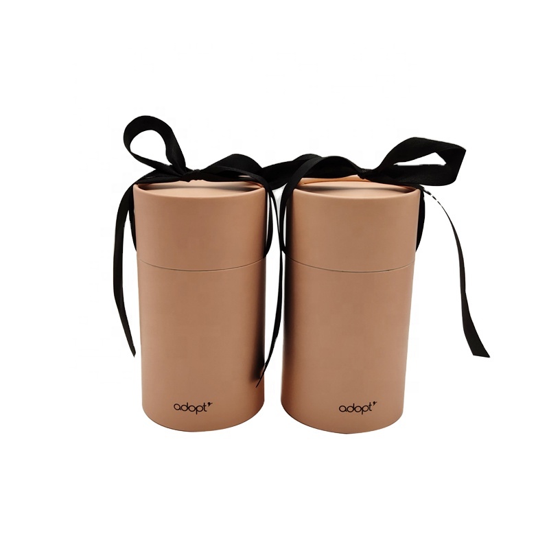 manufacturer cylinder circle velvet EVA foam eco friendly jewelry cardboard paper box gift box packaging box tube
