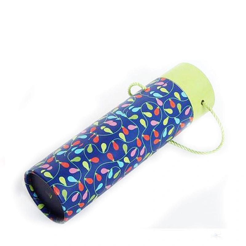 Custom Logo High Quality Handmade Rigid Cardboard Paper Tube For Wine Bottle
