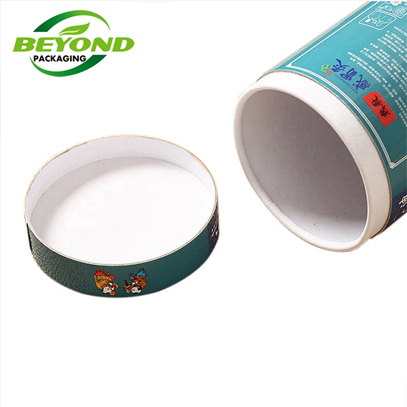 Luxury Round Cylinder Custom Design Holiday Gift Box For Chocolate Ball Packaging