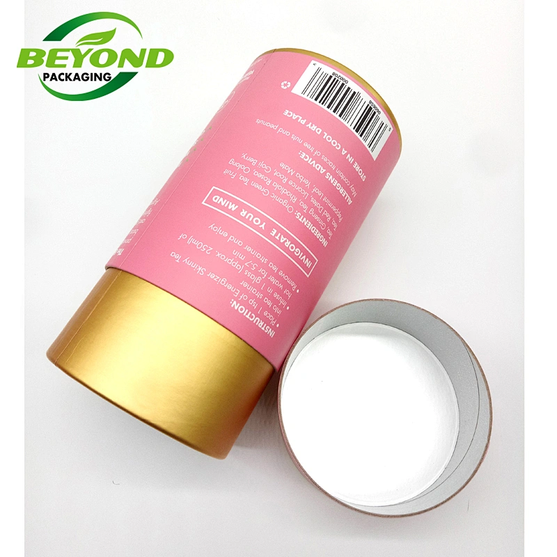 biscuits paper packaging box inside wax paper box for biscuit cookie box packaging paper tube with big and small capacity