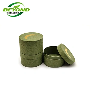 Biodegradable Eco Friendly Recycled Material Luxury Cosmetic Jars Paper Box Packaging For Hand Cream