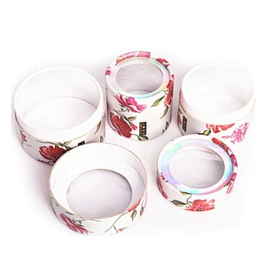Eco Friendly Cardboard Round Paper Tube Cylinder Packaging Gift Box For Food With Custom Printing