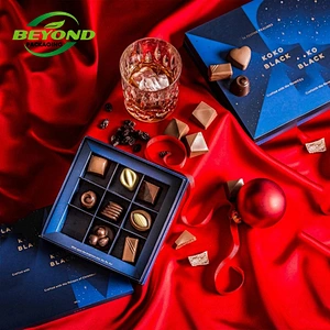 Food Grade High Quality Manufacture Paper Box Custom Design Unique Chocolate Gift Boxes With Lids with Insert