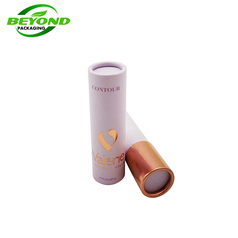 Luxury Eco Friendly Paper Tube Custom Design  Cosmetic Packaging Paper  Cardboard  Box Cylinder for Perfume