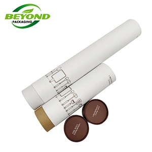 Hot Sale Custom Print Small/Large Long Cardboard Poster Plain Poster Mailing Tubes A3 Packaging Mailing Paper Postal Tube
