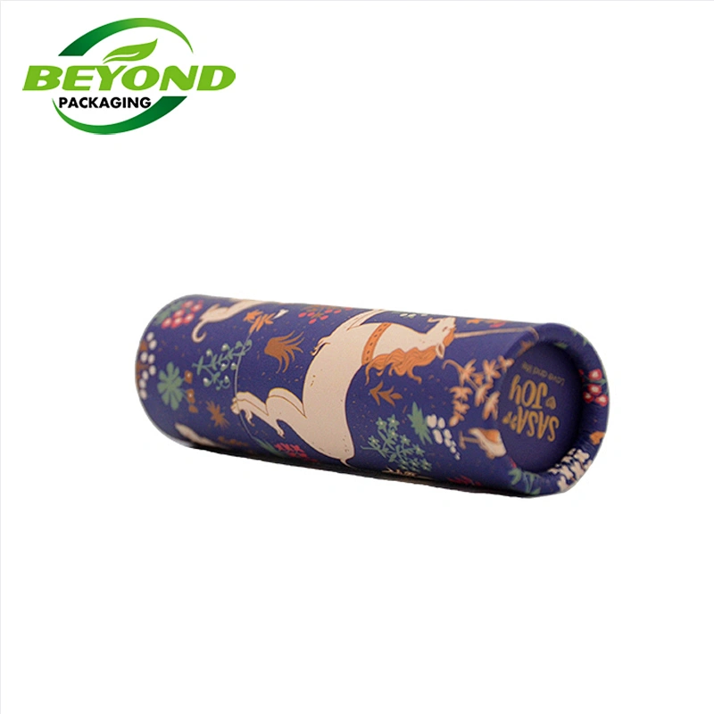Eco Friendly Twisted Up Lipstick Container Paper Cardboard Tube Twist Up Paper Tube For Lipstick With Custom Printing