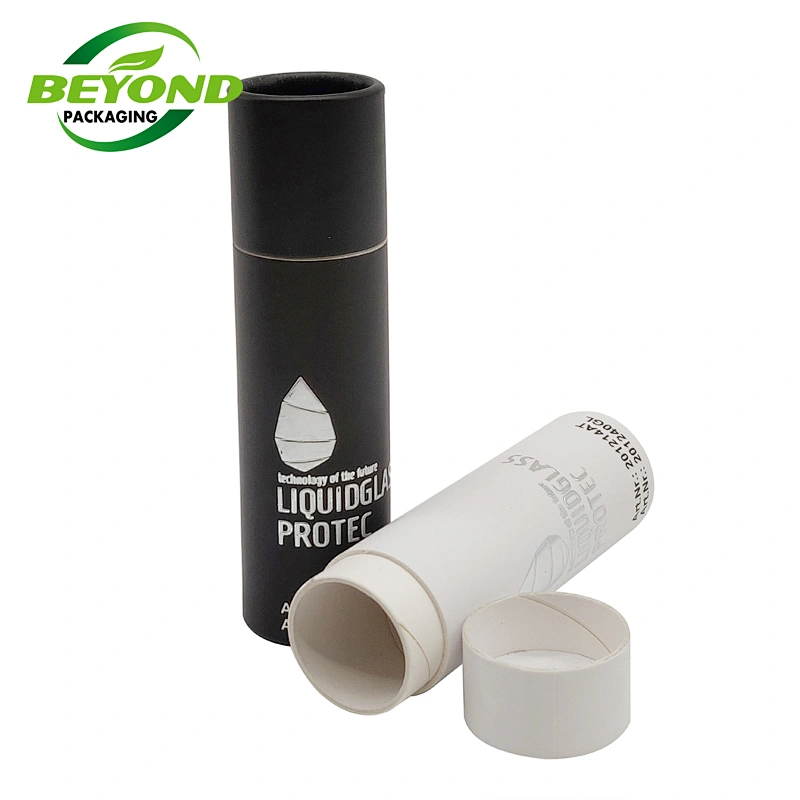 Luxury Eco Friendly Recycled Custom Printing Cardboard Hard Small Paper Box Tube for Small Cream Bottle Packaging