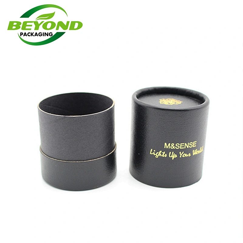 Custom Printing Different Size Cardboard Tube Cylinder Packaging Box Paper Tube With Custom Design For Candle Packaging