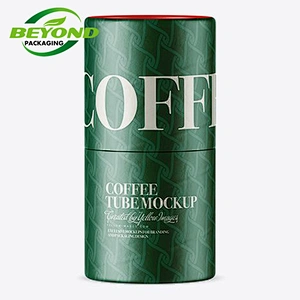 Wholesale Recycled Material Custom Printed Round Cylinder Cardboard Paper Tube Box For Tea Bags