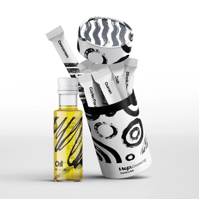 Eco Friendly Beauty Nutritional Herbal Supplement Safety Packaging Paper Tube With Superfood Gift Box Package