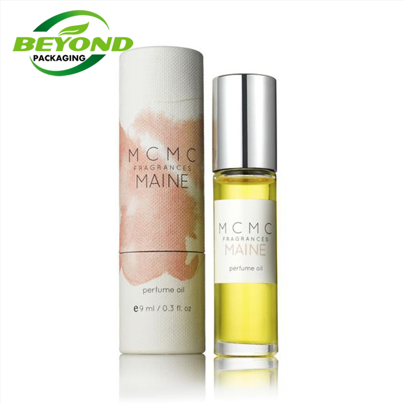Packaging Paper Gift Carton Light Tube Small Hat Cardboard Kraft Rigid Cardboard Perfume Template Cylinder Round Box