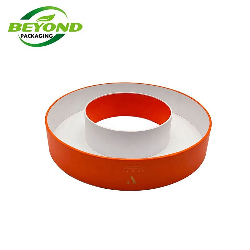 Wholesale Luxury High Quality Paper Chocolate Macaron Packaging Food Gift Box With Custom Logo Printed Round Paper Tube Boxes