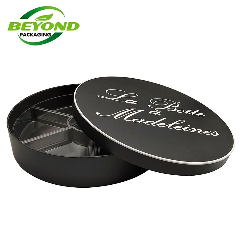 Custom Size Beautiful Luxury  Design Round Cylinder Christmas Gift Box Packaging Paper Cardboard Tube For Chocolate box