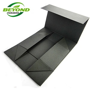Luxury Custom Logo Printing Box Cardboard Paper Folded With Ribbon Hair Bundle Wig Packaging Gift Boxes