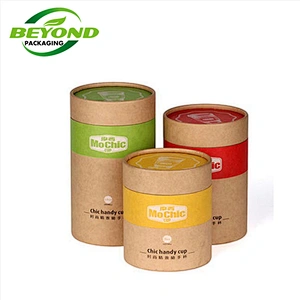 Biodegradable Eco Friendly Recoverable Cardboard Paper Box Cosmetic Tube Packaging Tube For Face Cream