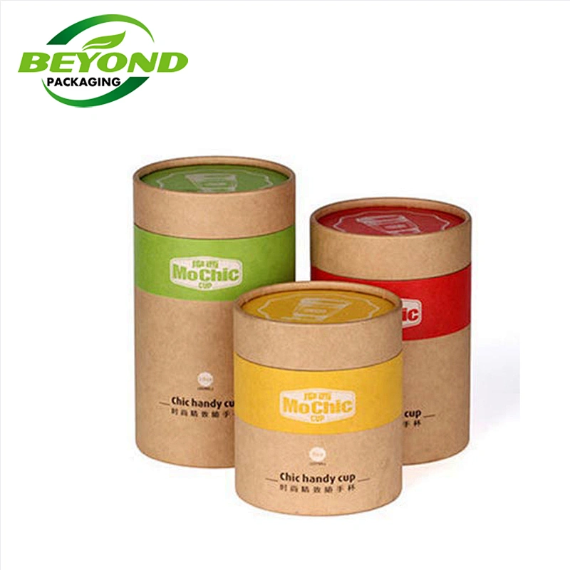 Biodegradable Eco Friendly Recoverable Cardboard Paper Box Cosmetic Tube Packaging Tube For Face Cream