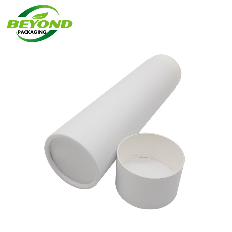 China Factory Supply Cheaper High Quality White Cardboard Art Paper Empty Paper Tube Packaging
