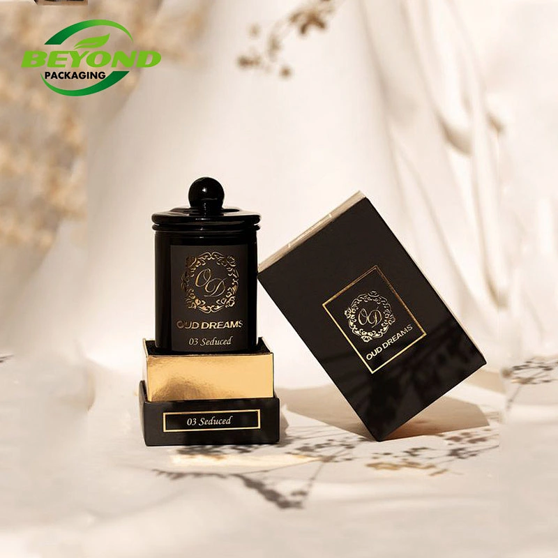 High Quality Cardboard Square Tube  Luxury Cosmetic Packaging Empty Rigid Perfume gift box packaging