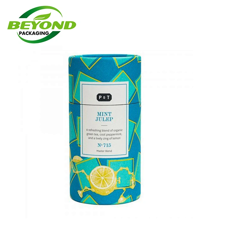 High Quality Recycled Cosmetic Paper Box Perfume Tube Lip Gloss Sets Packaging Cylinder Gift Box