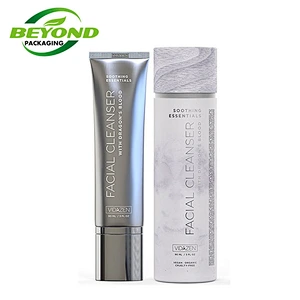 High Quality Recycled Cosmetic Paper Box Perfume Tube Lip Gloss Sets Packaging Cylinder Gift Box