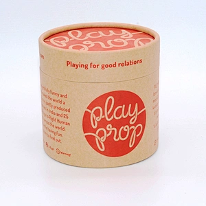 New china gold supplier eco friendly custom design and size paper round cylinder tealight candle kraft paper packaging box