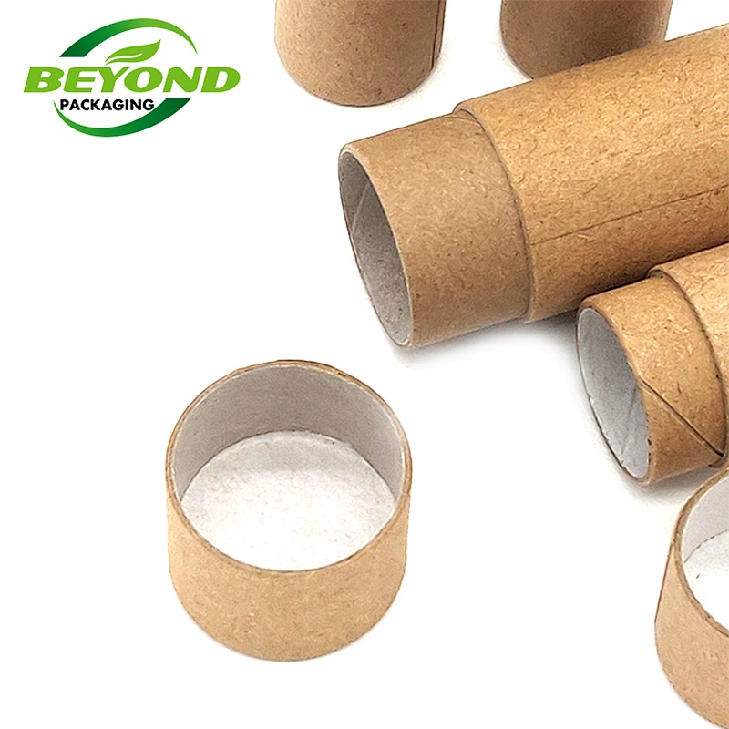 Biodegradable Cardboard Push Up Paper Deodorant Stick Container Packaging Paper Tube