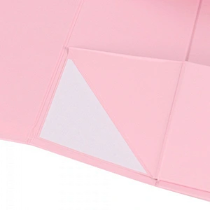 Custom Recycled Printing Flat Folding Square Rigid Paper Packaging Cardboard pink large Magnetic Closure Gift Box