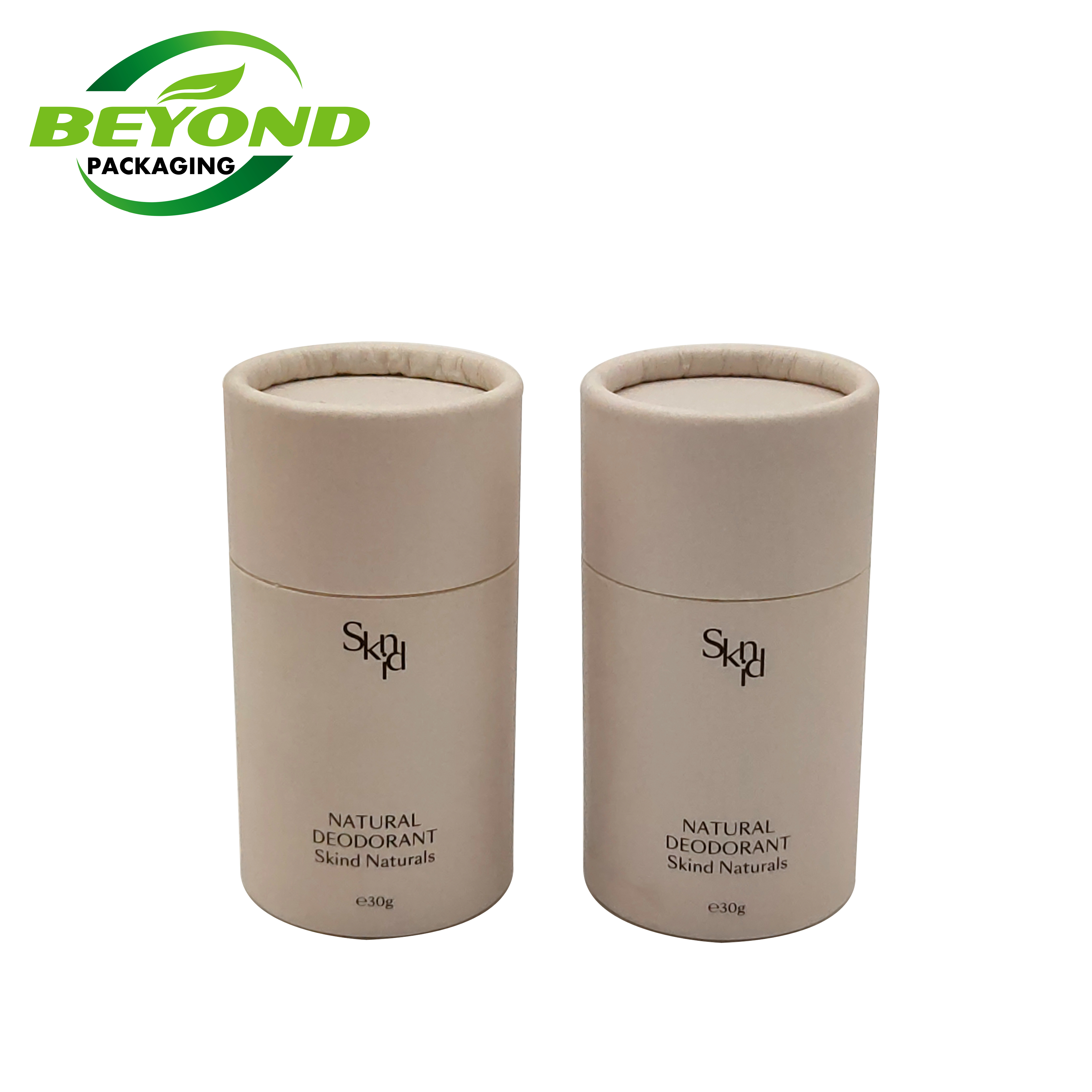 Push Up Kraft Paper Tube Rigid Material Eco Empty Lip Balm Push Up Container