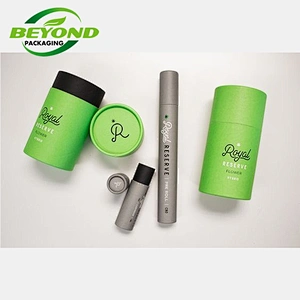 Customized Recycled Luxury Art Paper Cosmetic Bottles Packaging Box With Logo Printed
