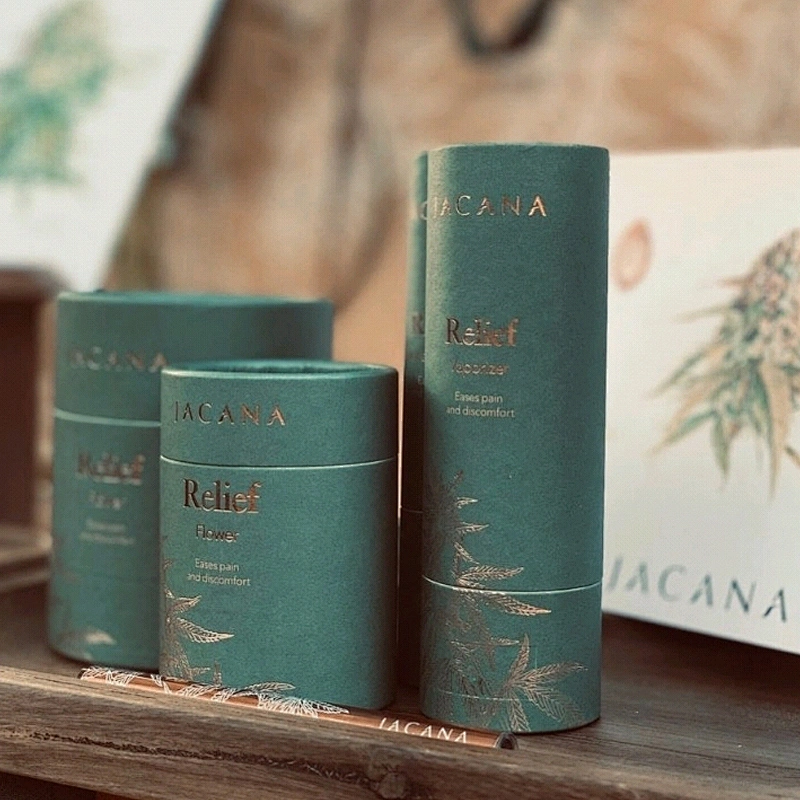 Luxury Design Eco Friendly Round 50ml Perfume Paper Cardboard Cosmetic Gift Packaging Box With EVA Insert