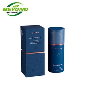 High Quality Recycled Cosmetic Paper Box Perfume Tube Lip Gloss Sets Packaging Cylinder Gift Box