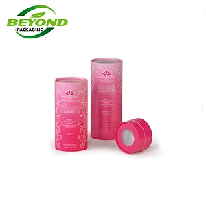 Luxury Customized Paper Material Round Paper Tube For Cosmetic Box Packaging Recycled Cardboard Bottle Packing Tube